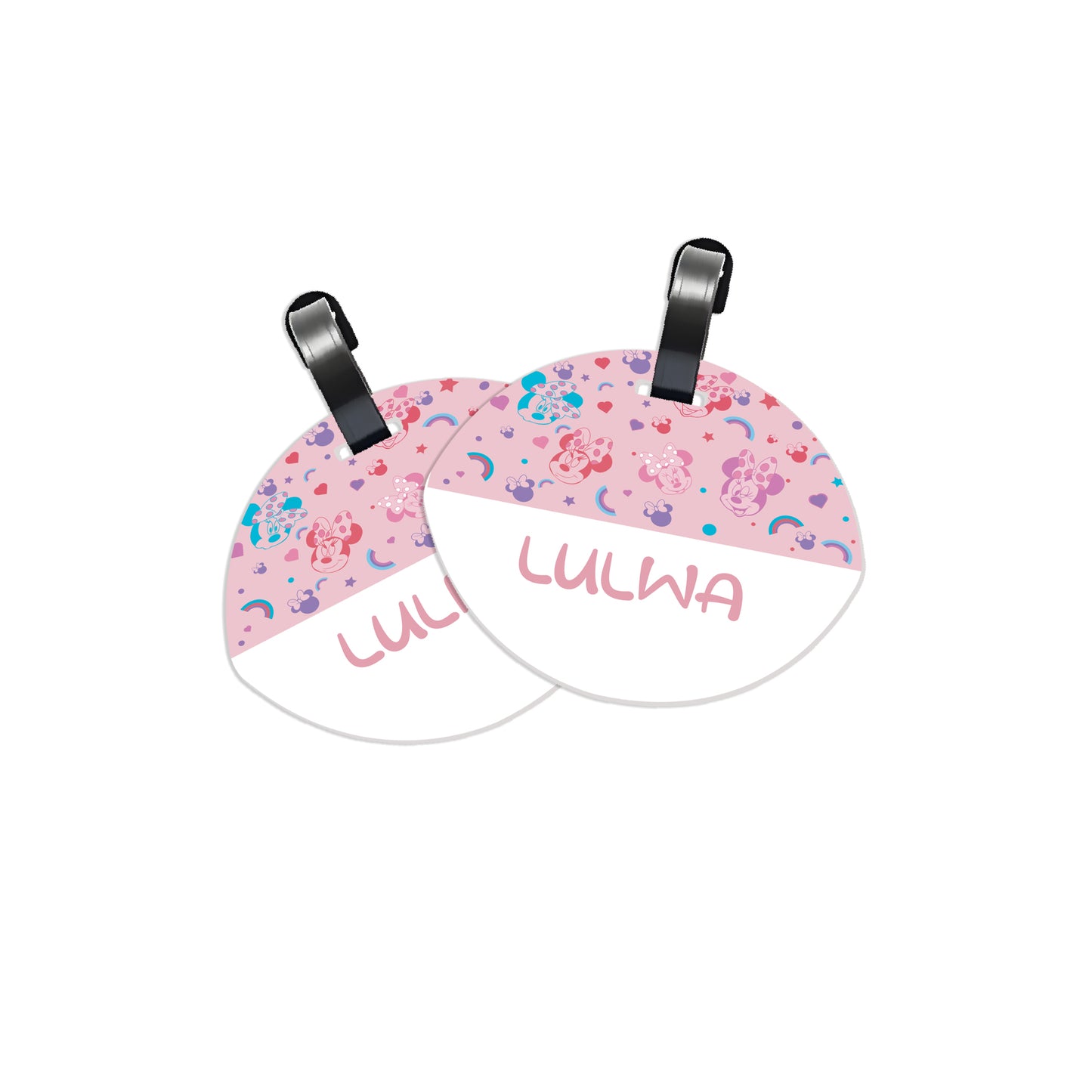 School Tags D081 - Minnie Mouse