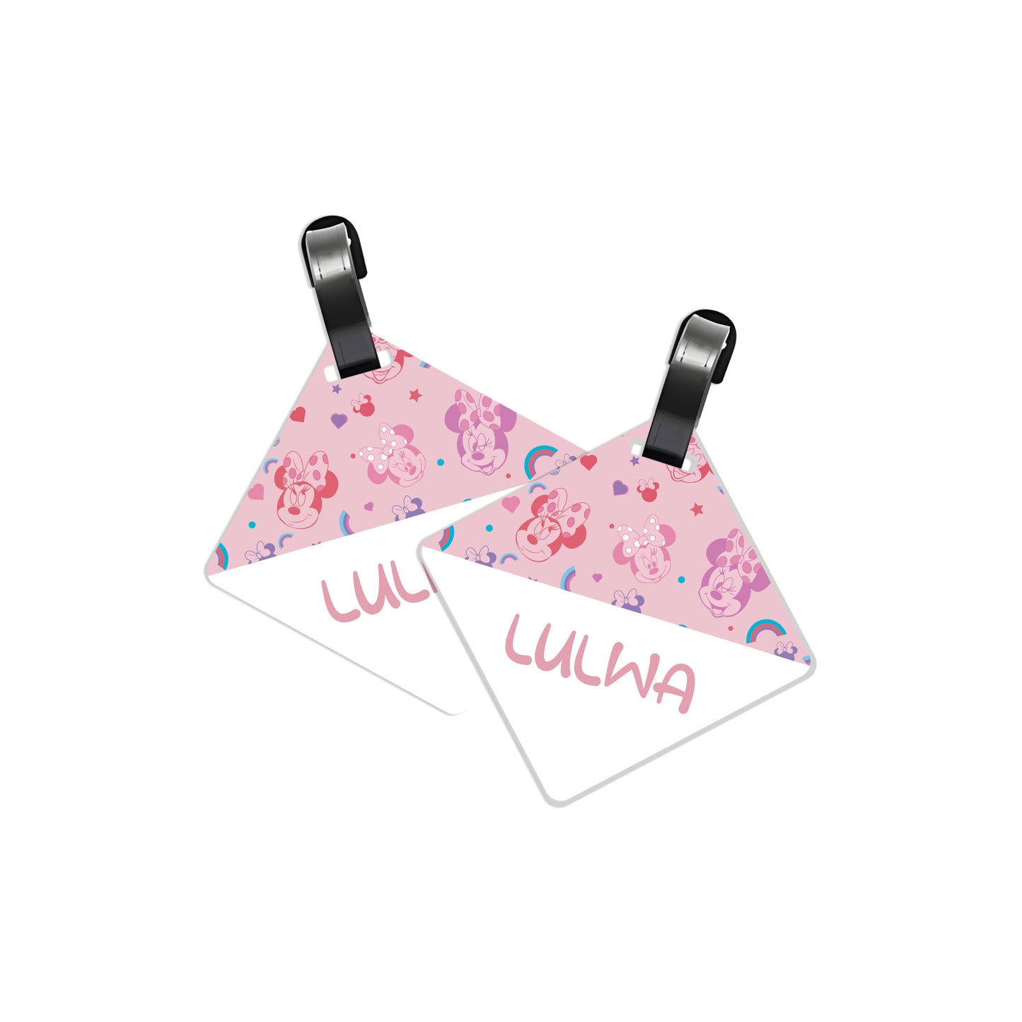 School Tags D081 - Minnie Mouse