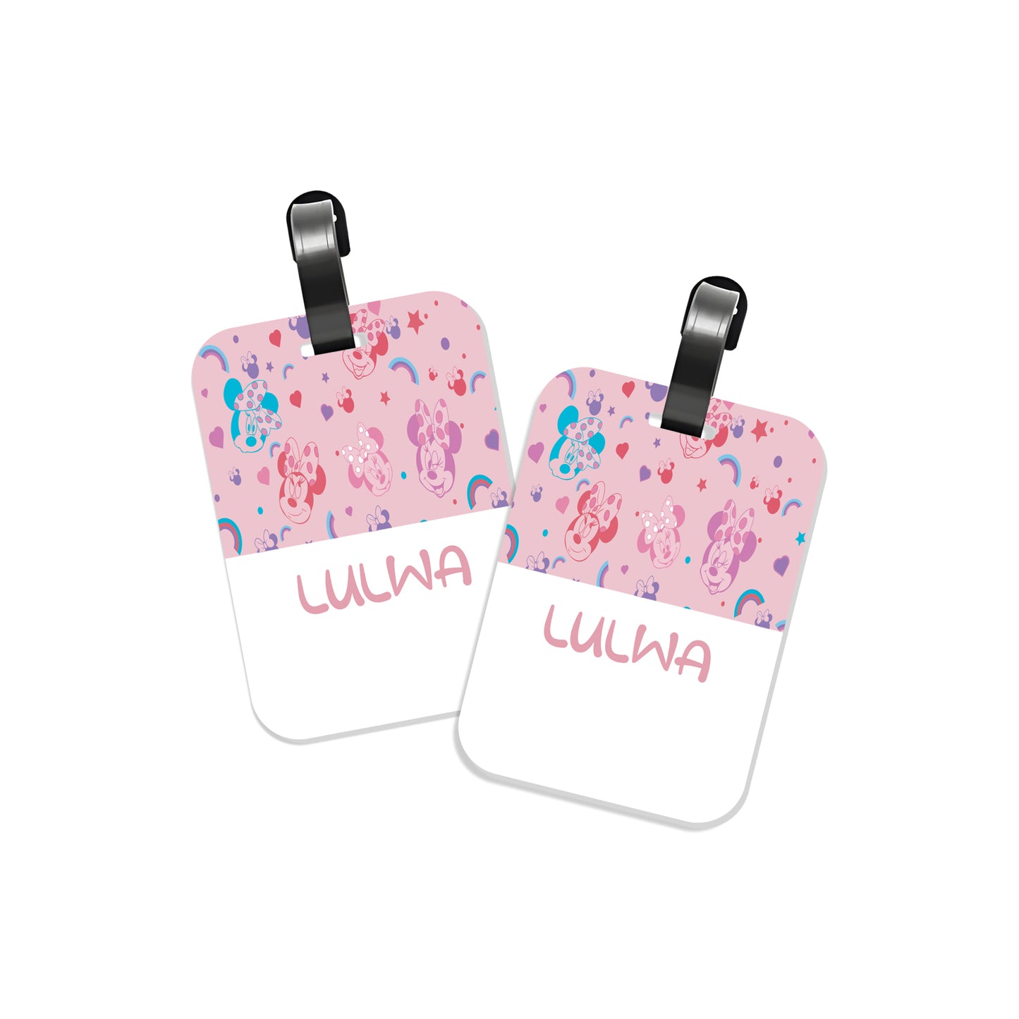 School Tags D081 - Minnie Mouse