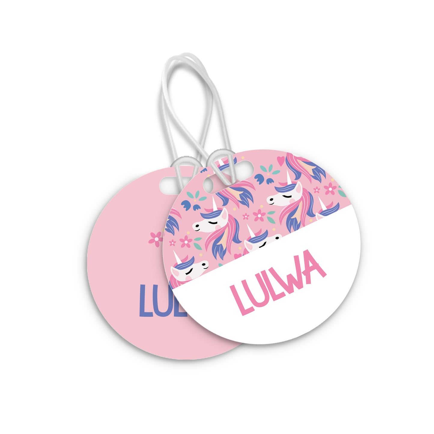School Tags D090 - Unicorn