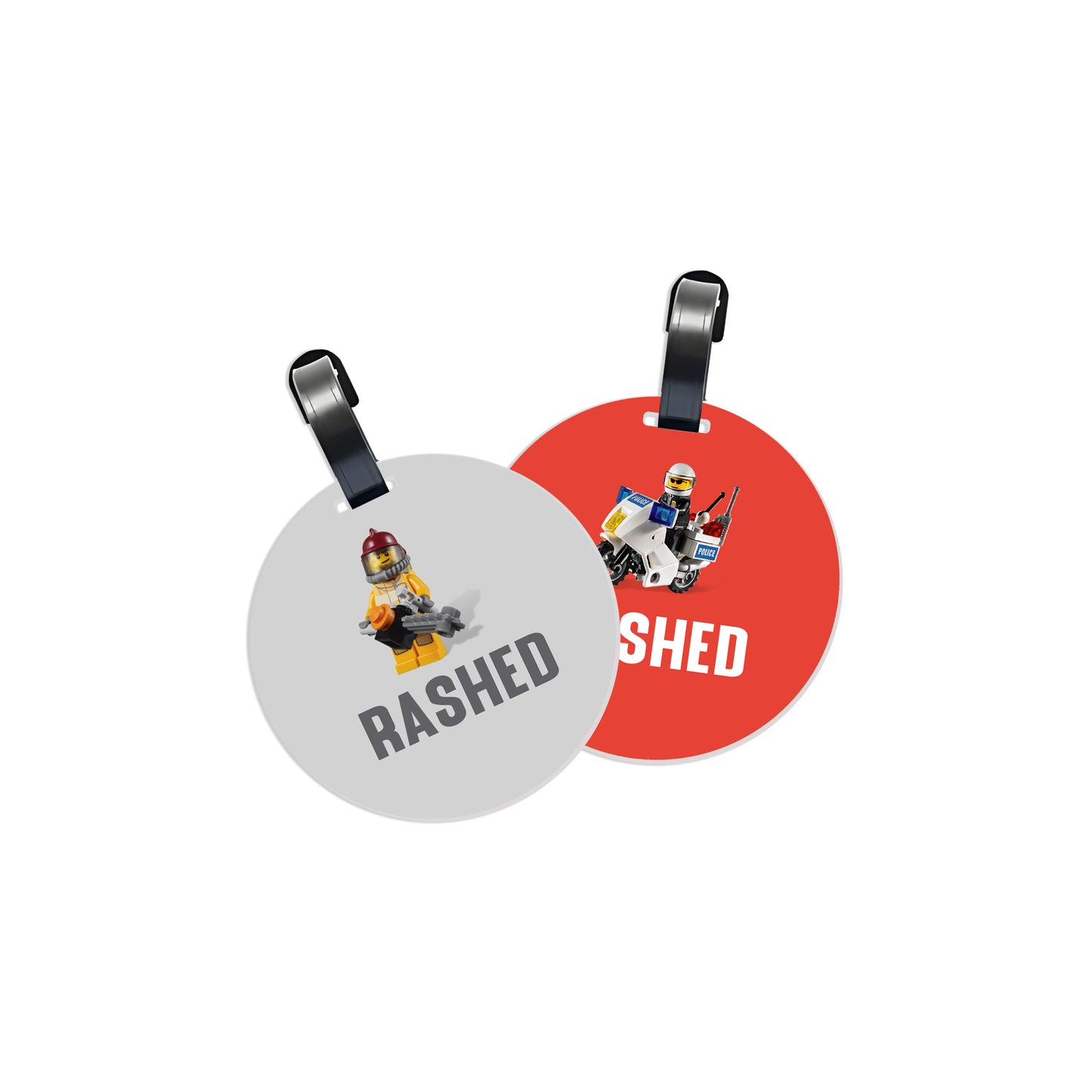 School Tags D100 - Lego