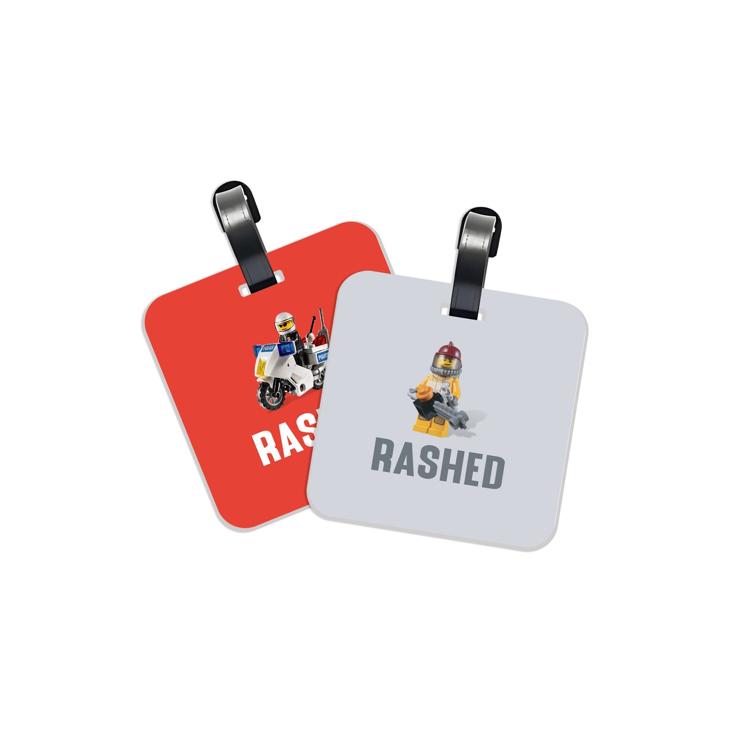 School Tags D100 - Lego
