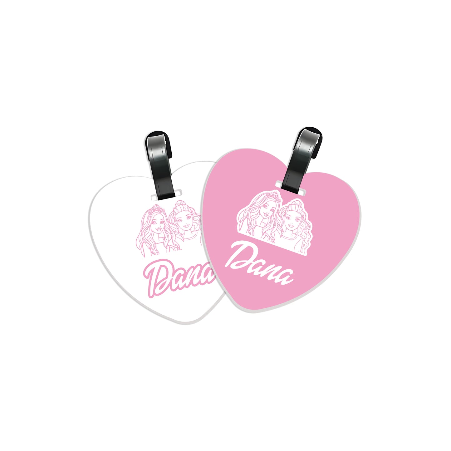 School Tags D104 - Barbie