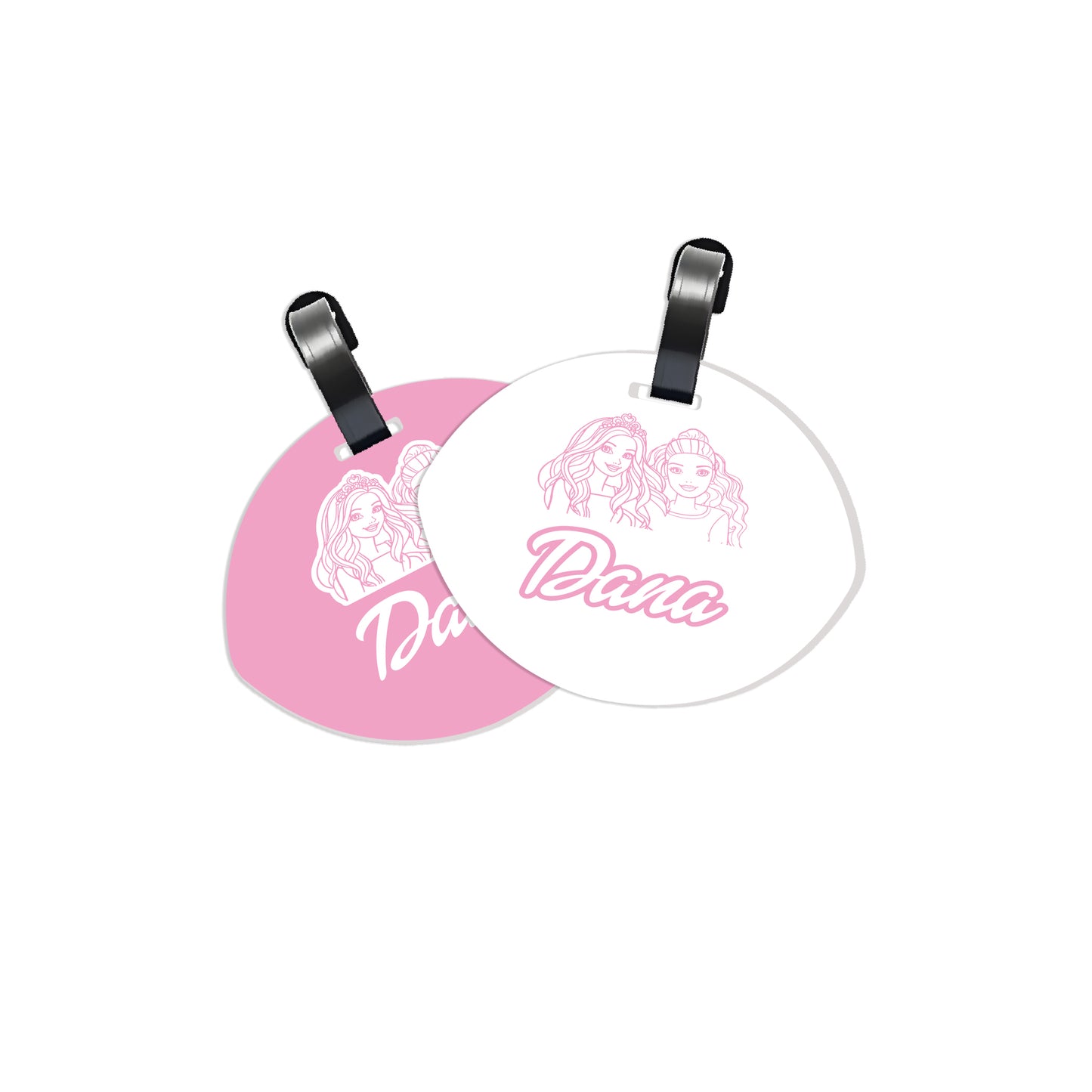 School Tags D104 - Barbie