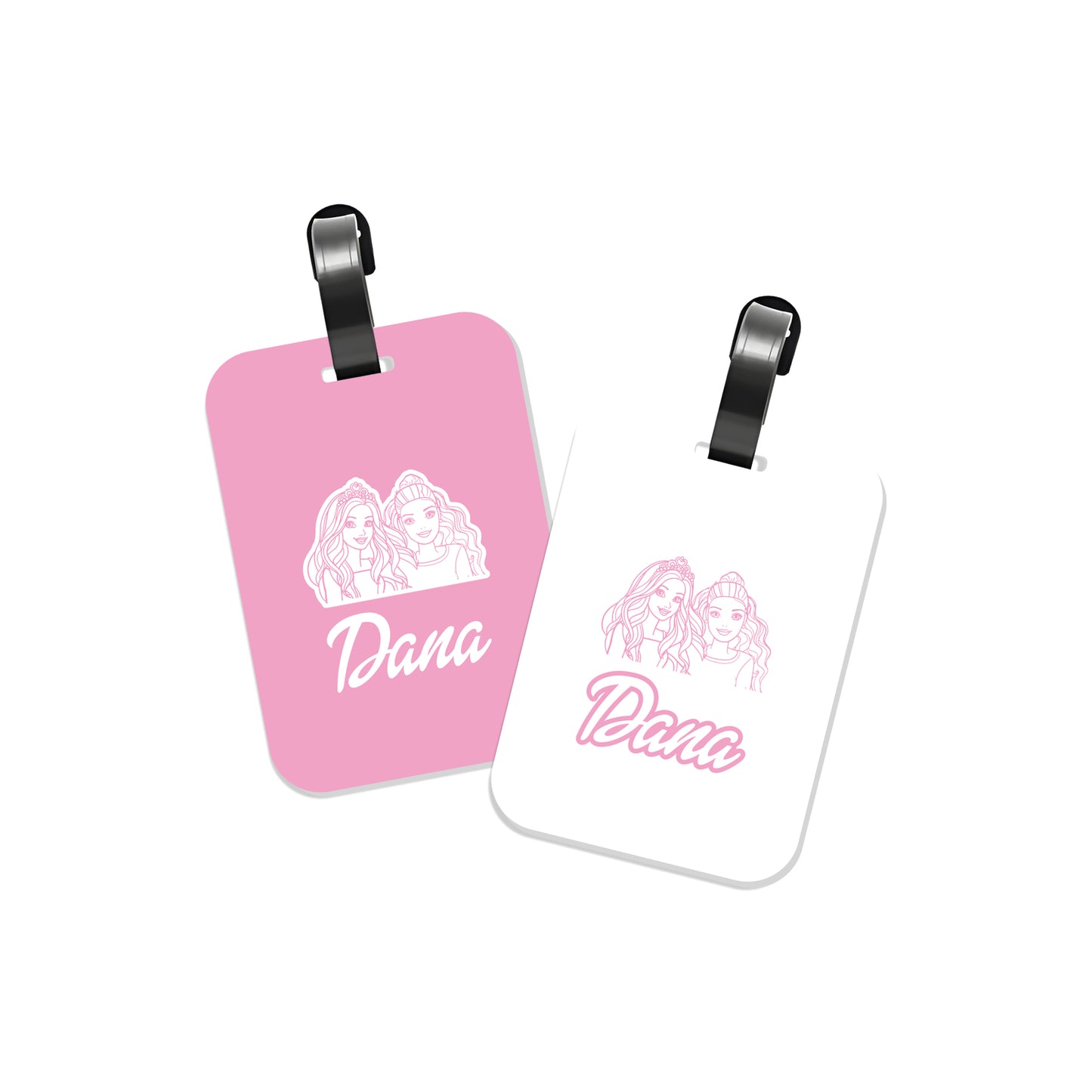 School Tags D104 - Barbie