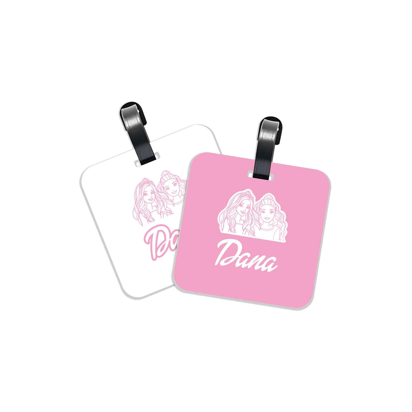 School Tags D104 - Barbie