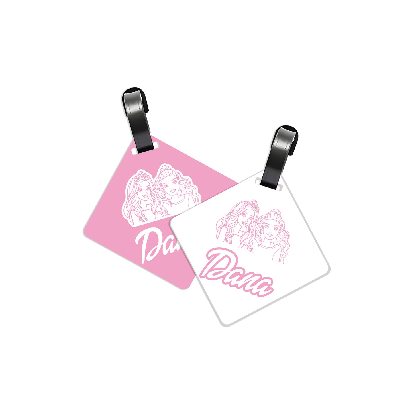 School Tags D104 - Barbie