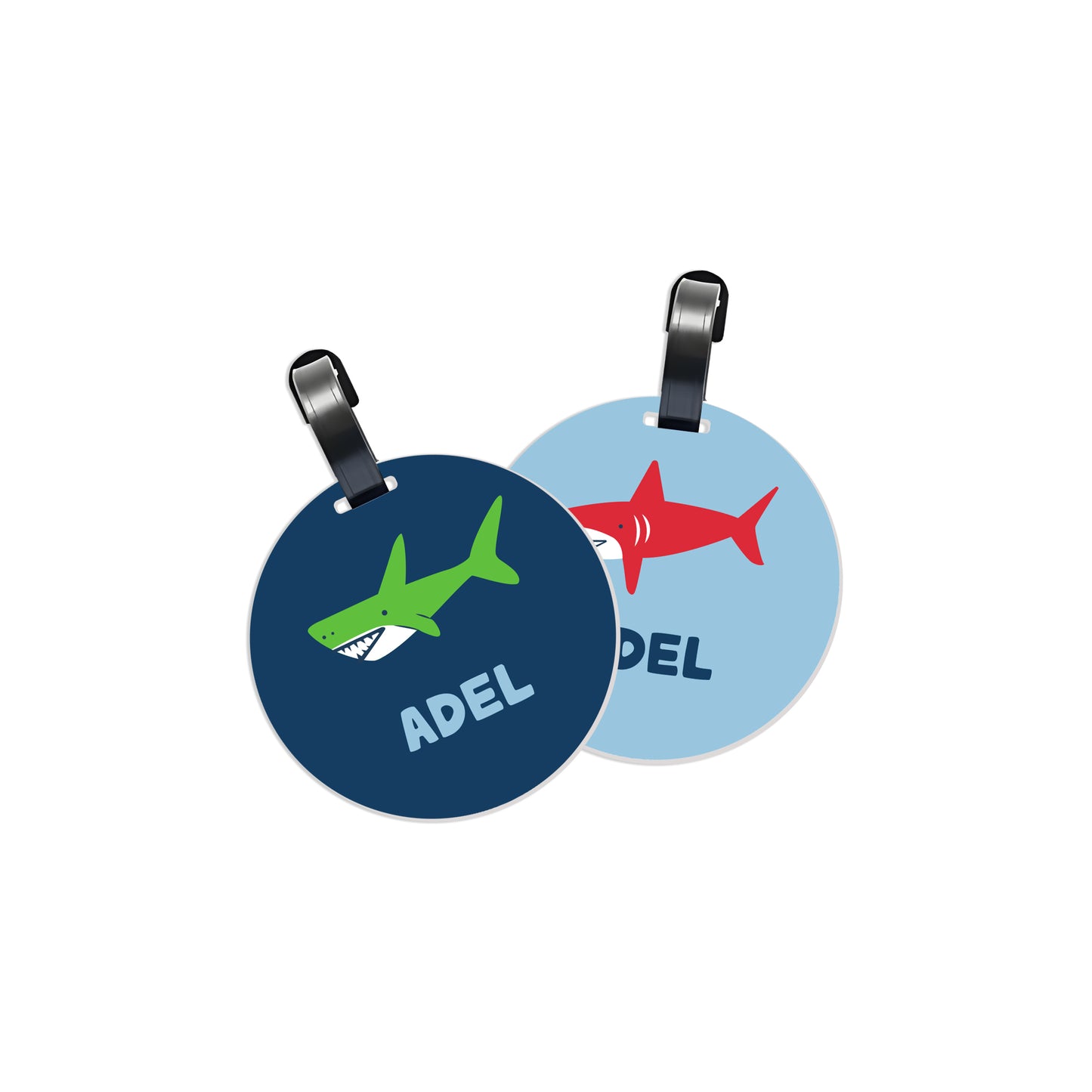School Tags D106 - Sharks