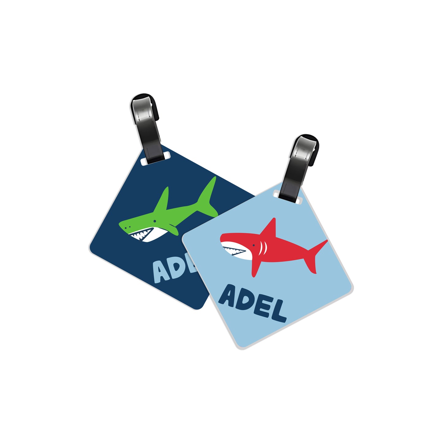 School Tags D106 - Sharks