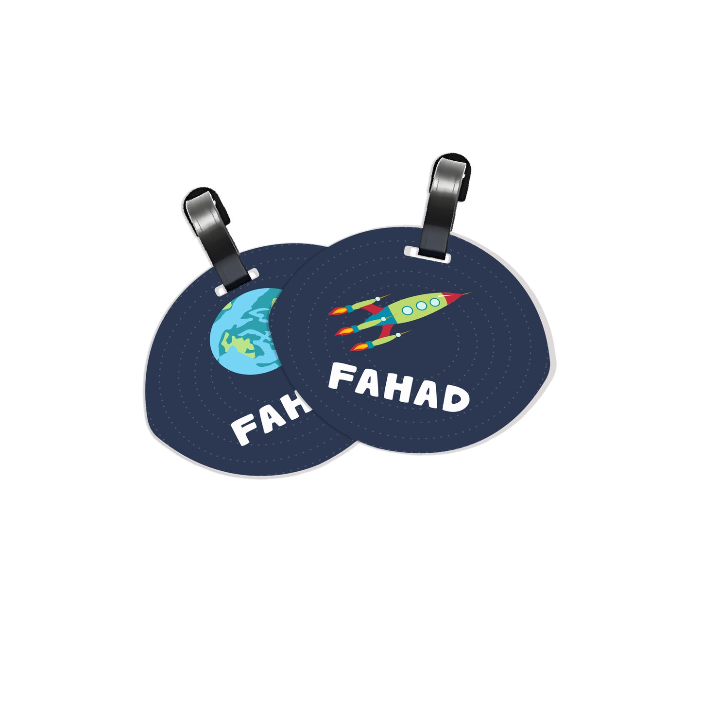 School Tags D107 - Space