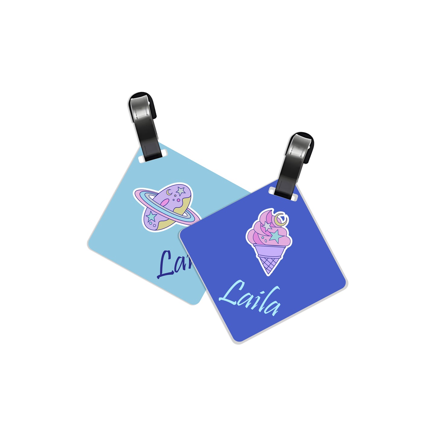 School Tags D110 - Ice Creams & Donuts