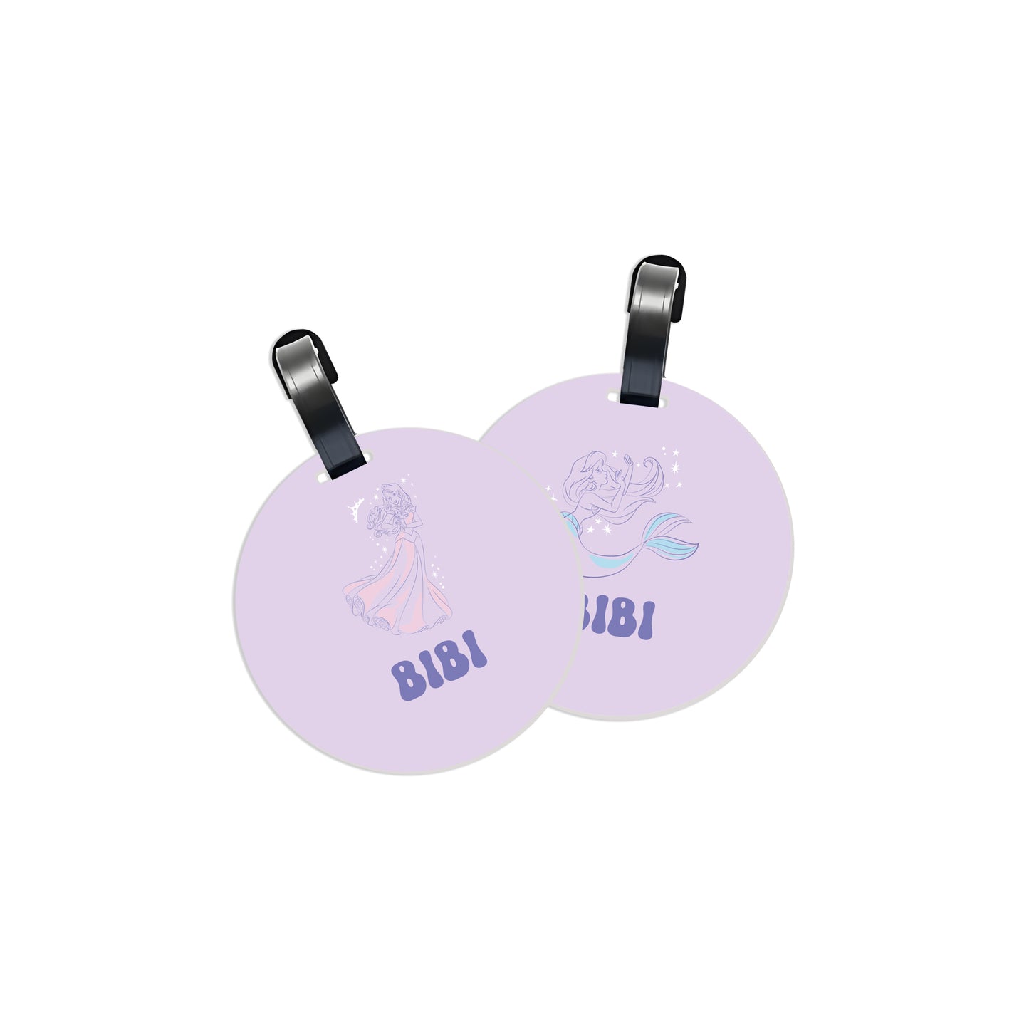 School Tags D115 - Princess