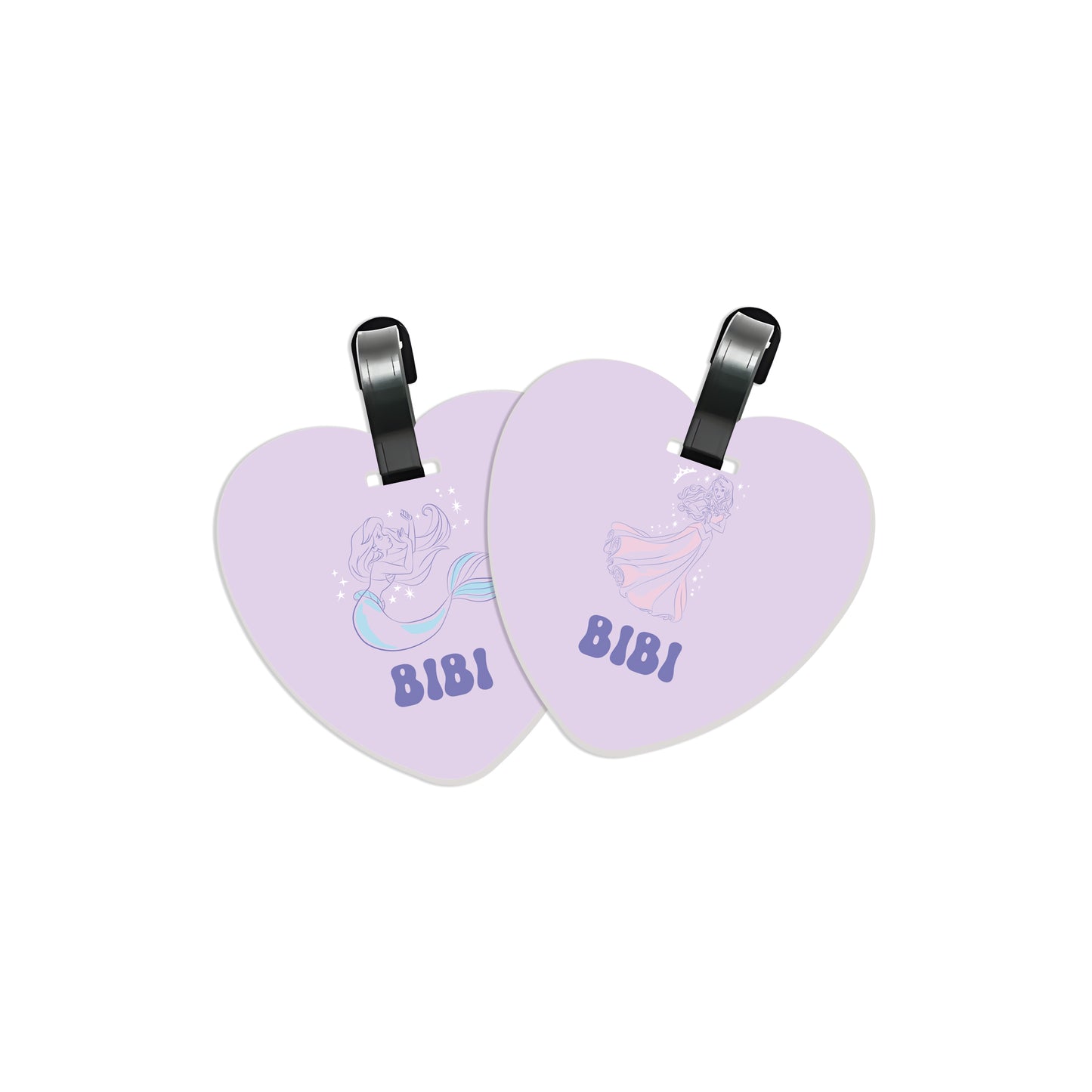 School Tags D115 - Princess