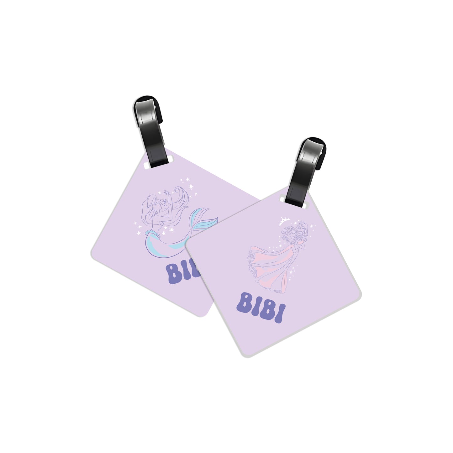 School Tags D115 - Princess
