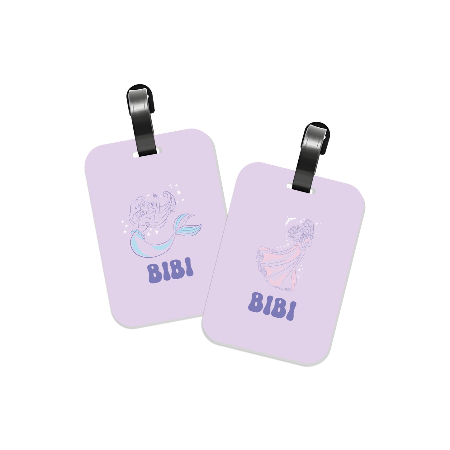 School Tags D115 - Princess
