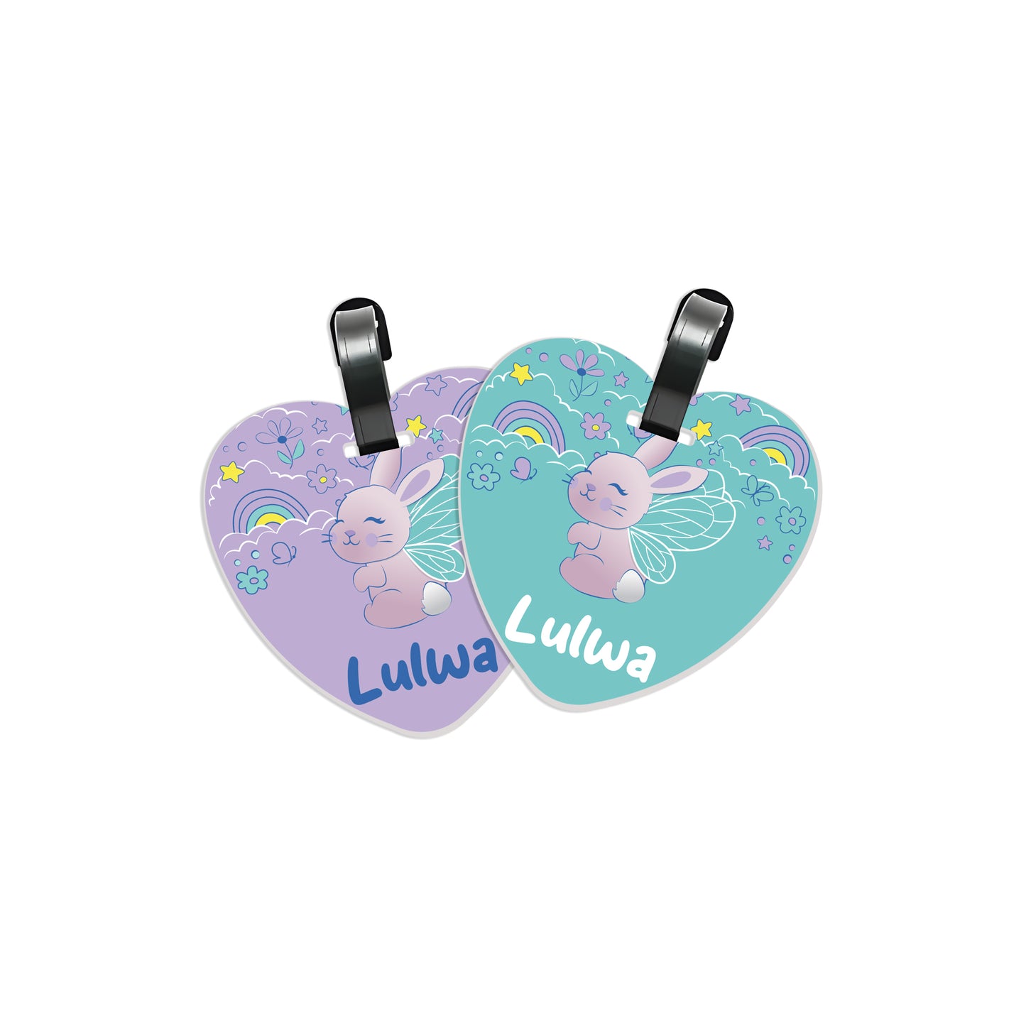 School Tags D116 - Rabbit