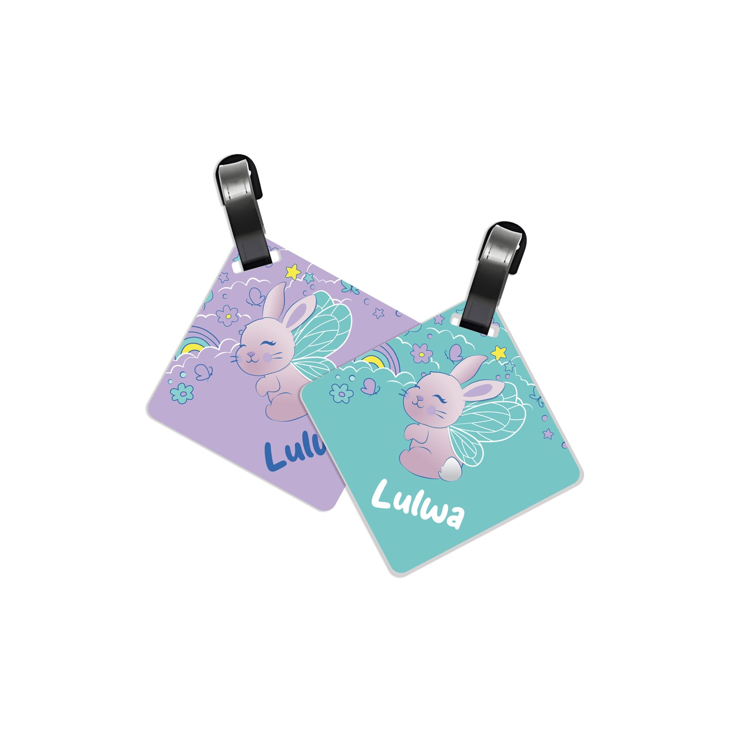 School Tags D116 - Rabbit