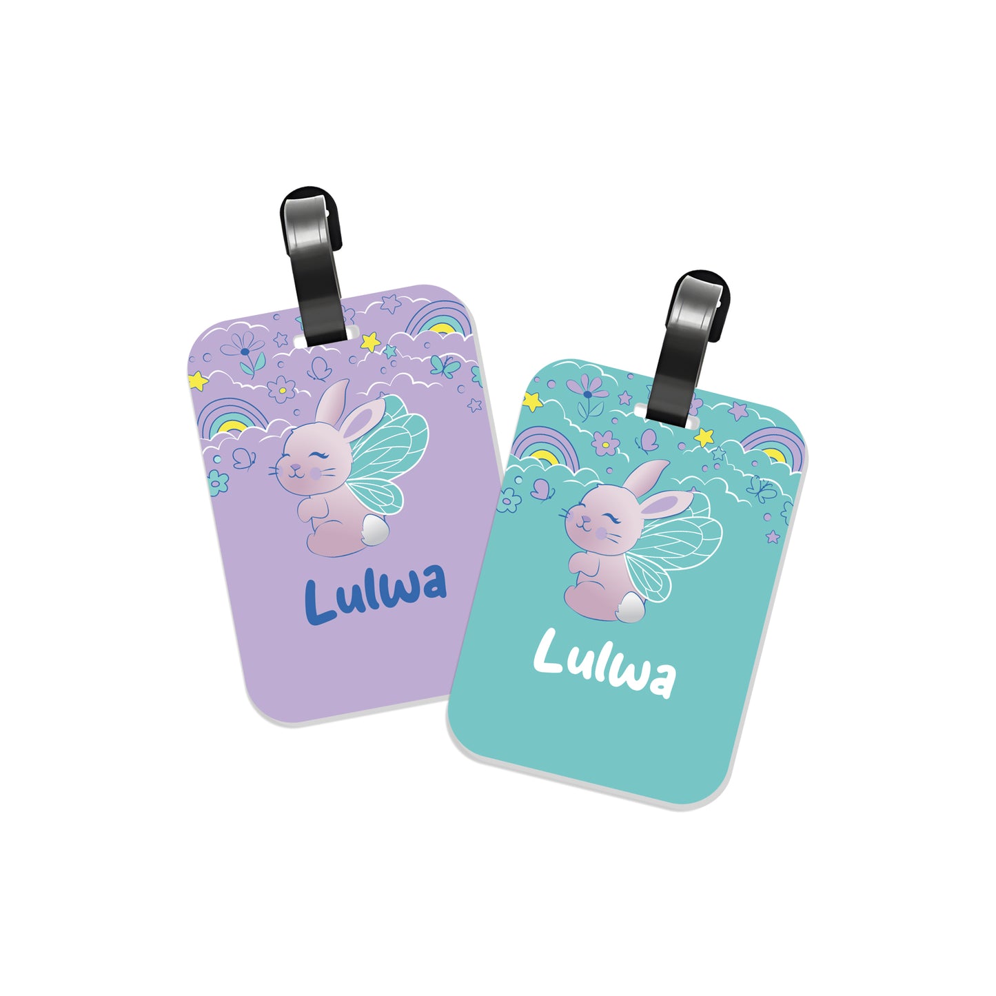 School Tags D116 - Rabbit