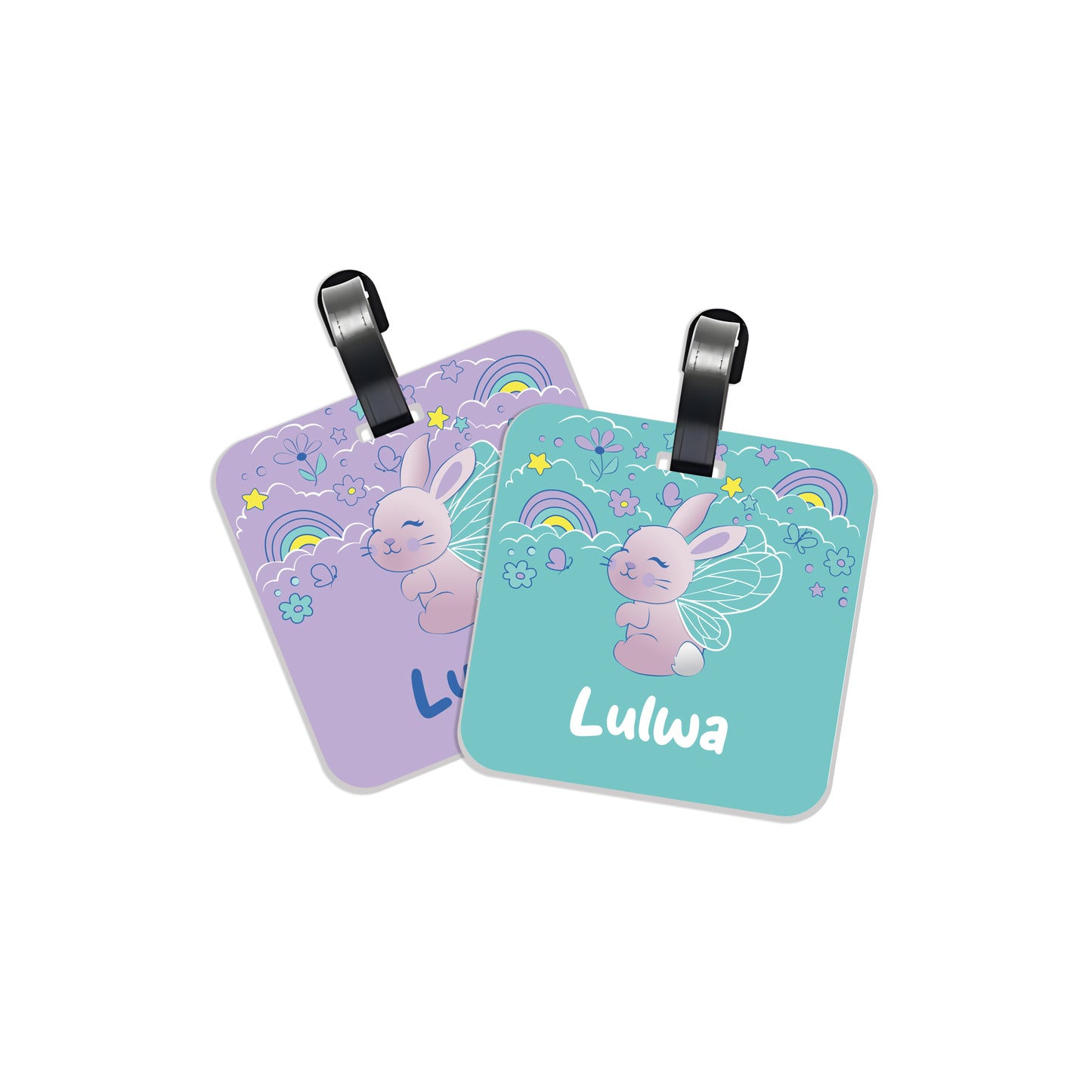 School Tags D116 - Rabbit