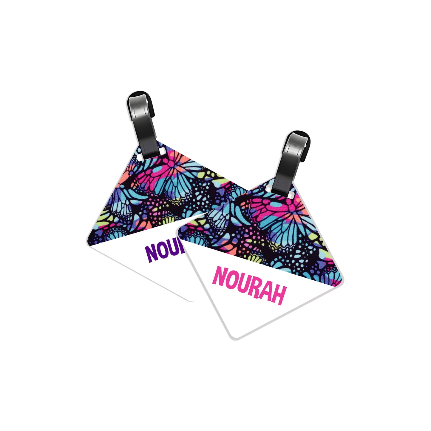 School Tags D118 - Butterfly