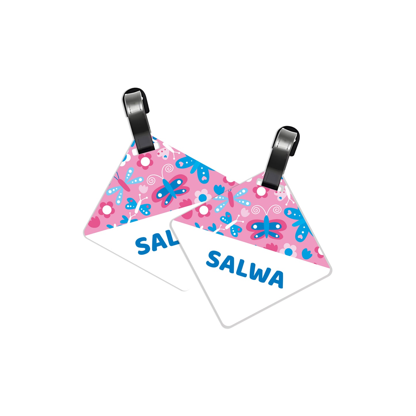 School Tags D120 - Butterfly