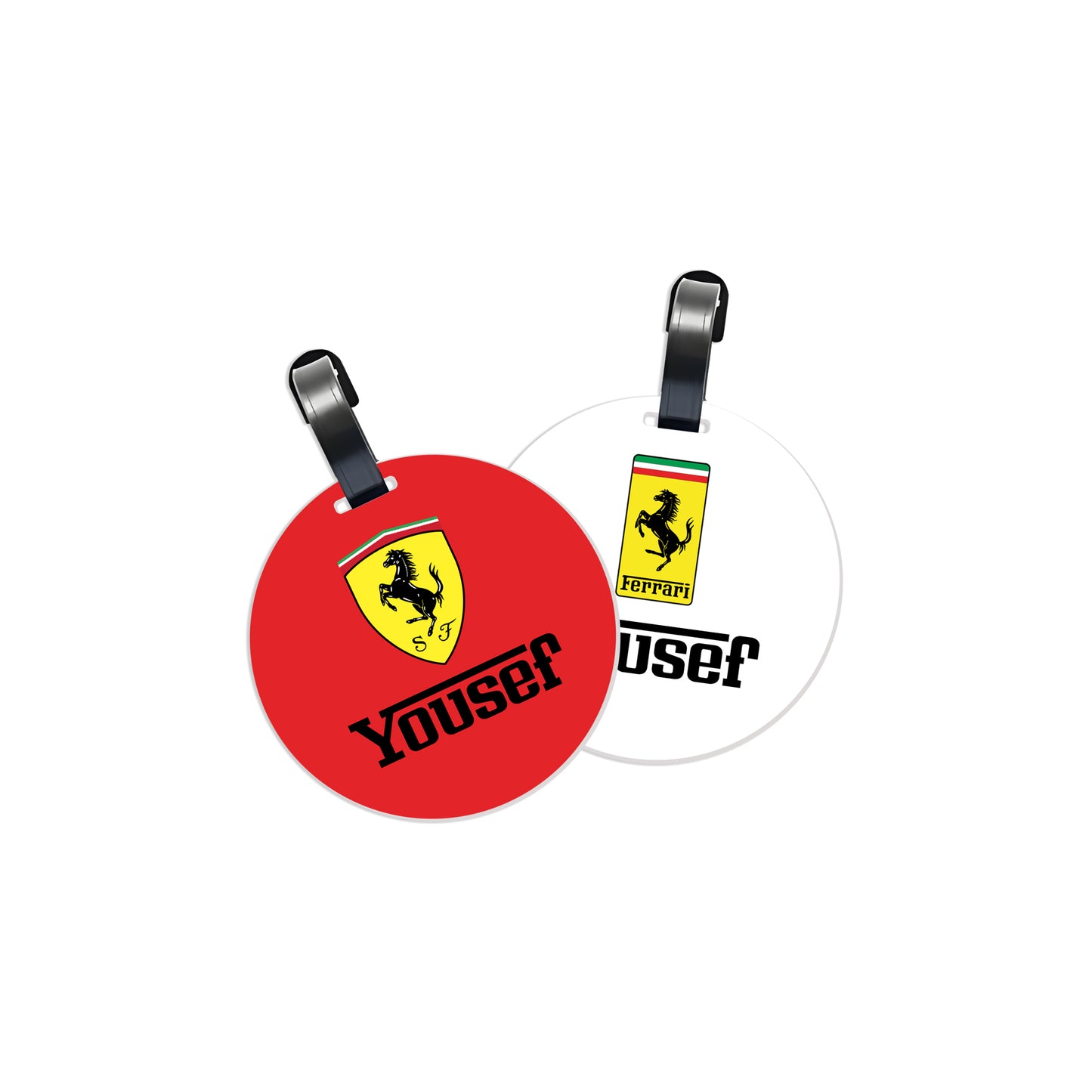 School Tags D169 - Ferrari