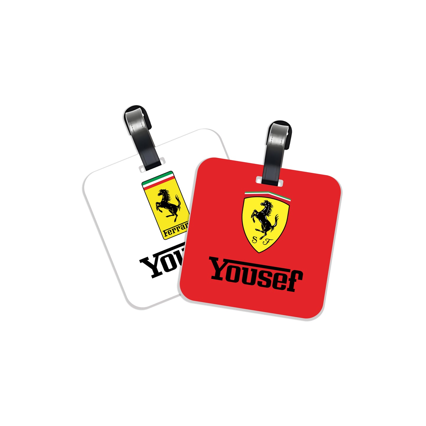 School Tags D169 - Ferrari