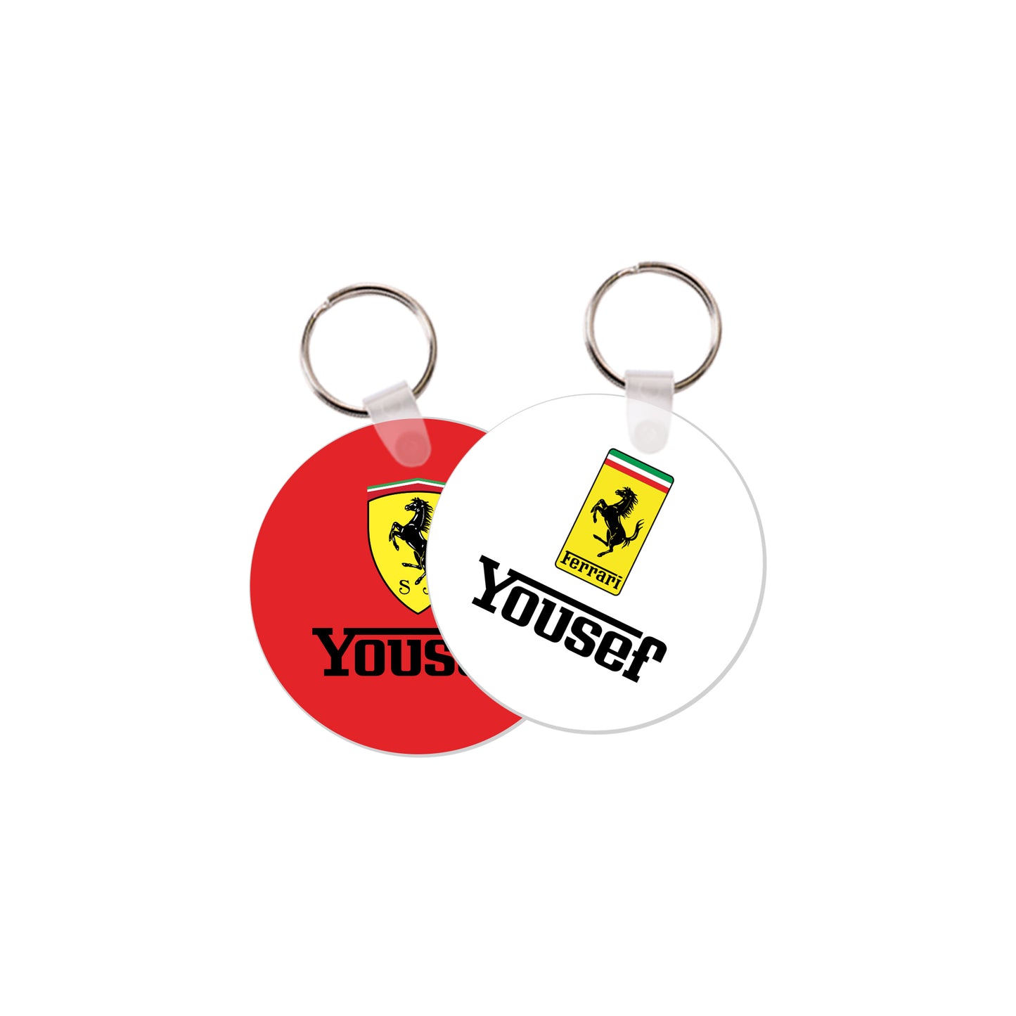 School Tags D169 - Ferrari