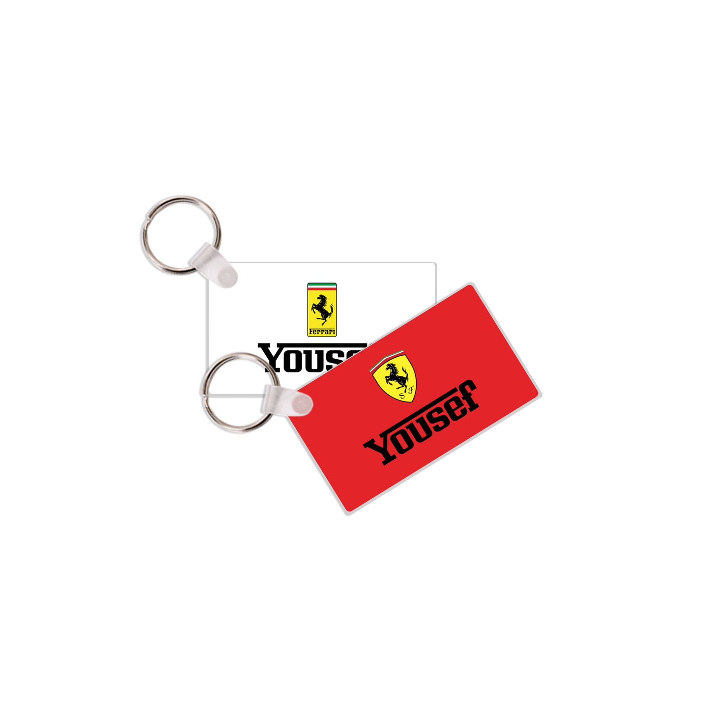 School Tags D169 - Ferrari