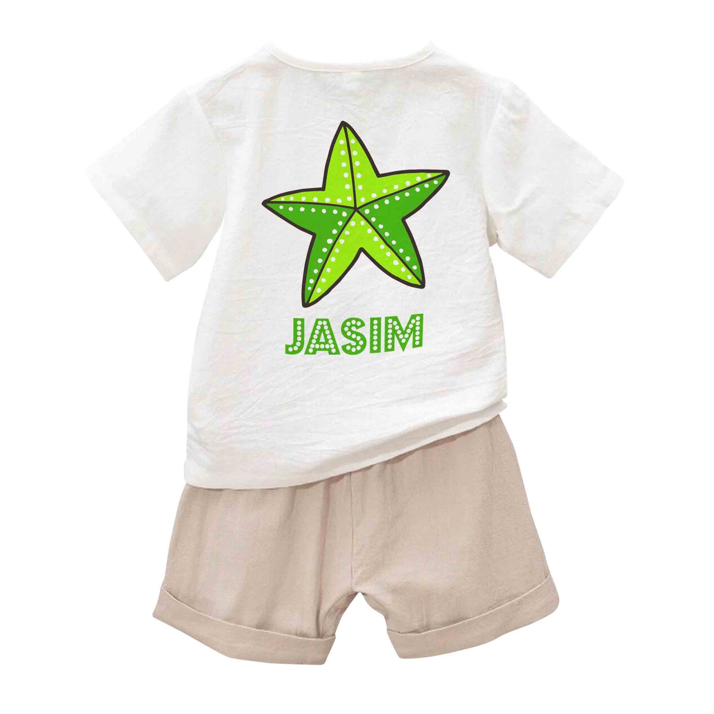 Summer 3 Button Set Star Fish
