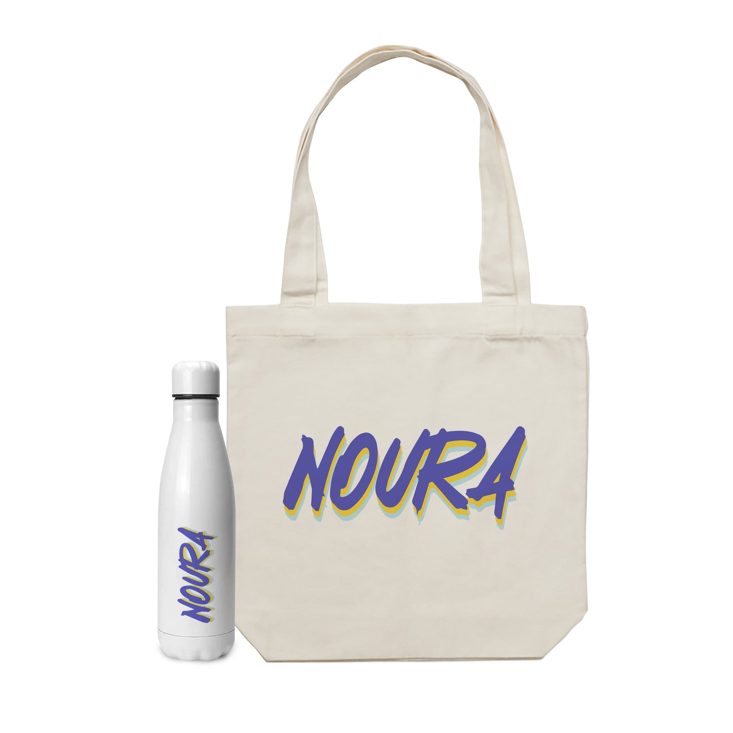 Tote bag & Bottle Gift Set D693