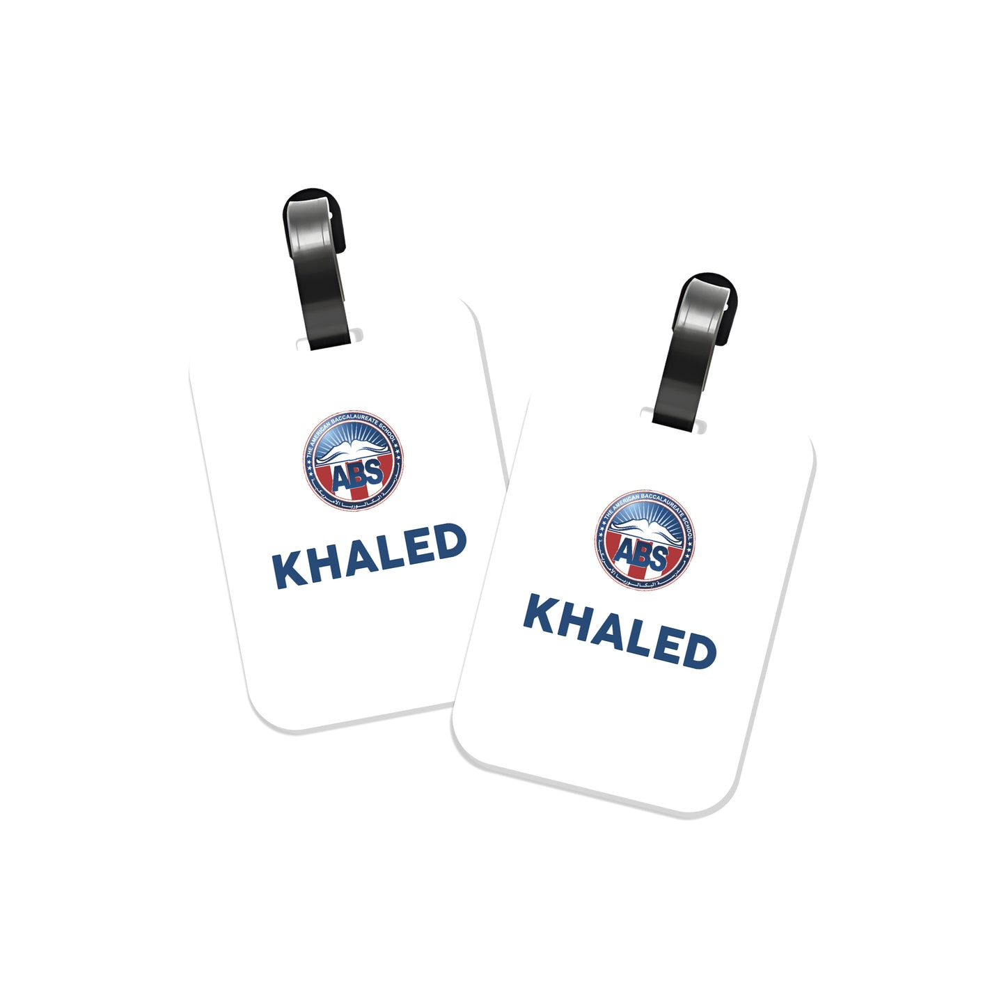 ABS School Logo Tags