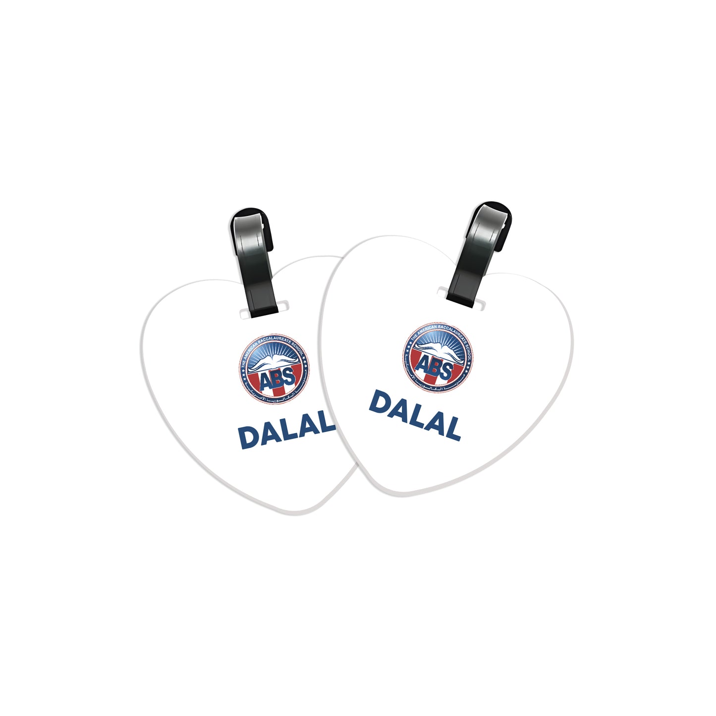 ABS School Logo Tags