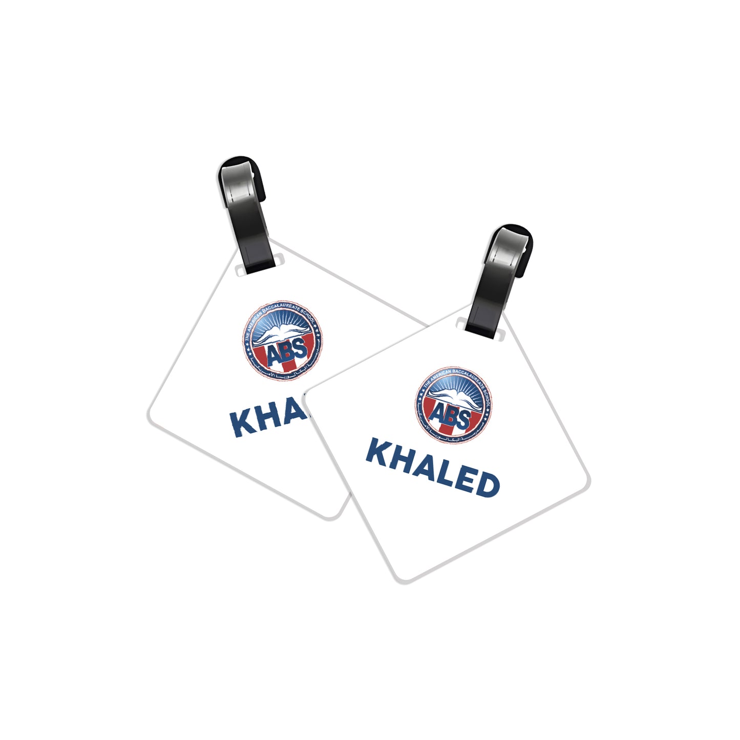 ABS School Logo Tags