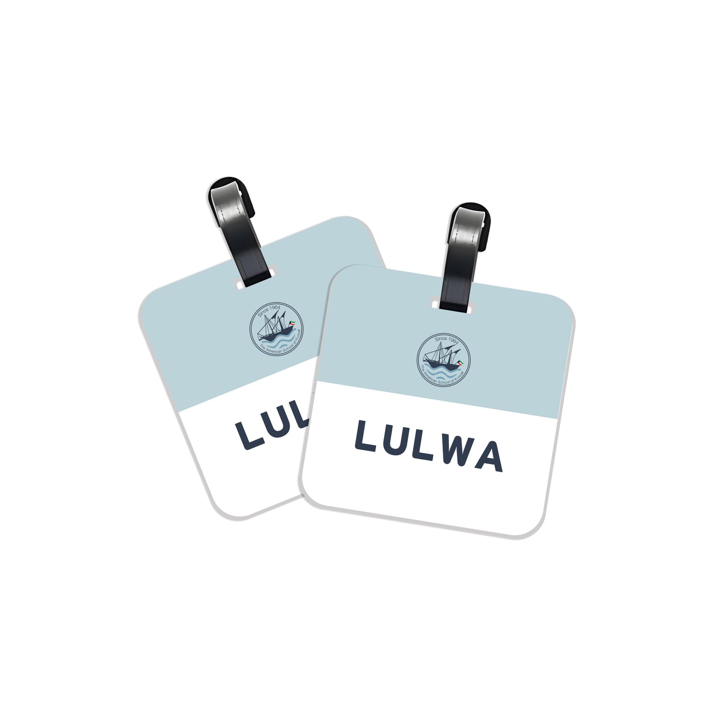 ASK School Logo Tags