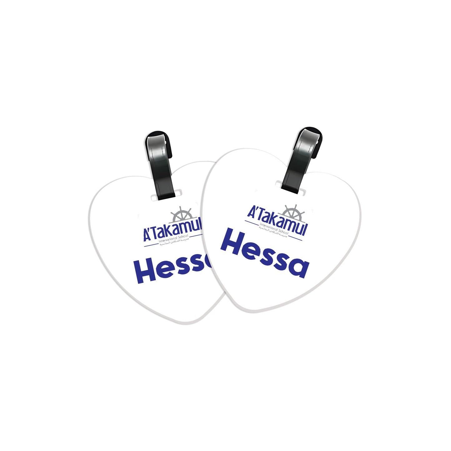 ATIS School Logo Tags