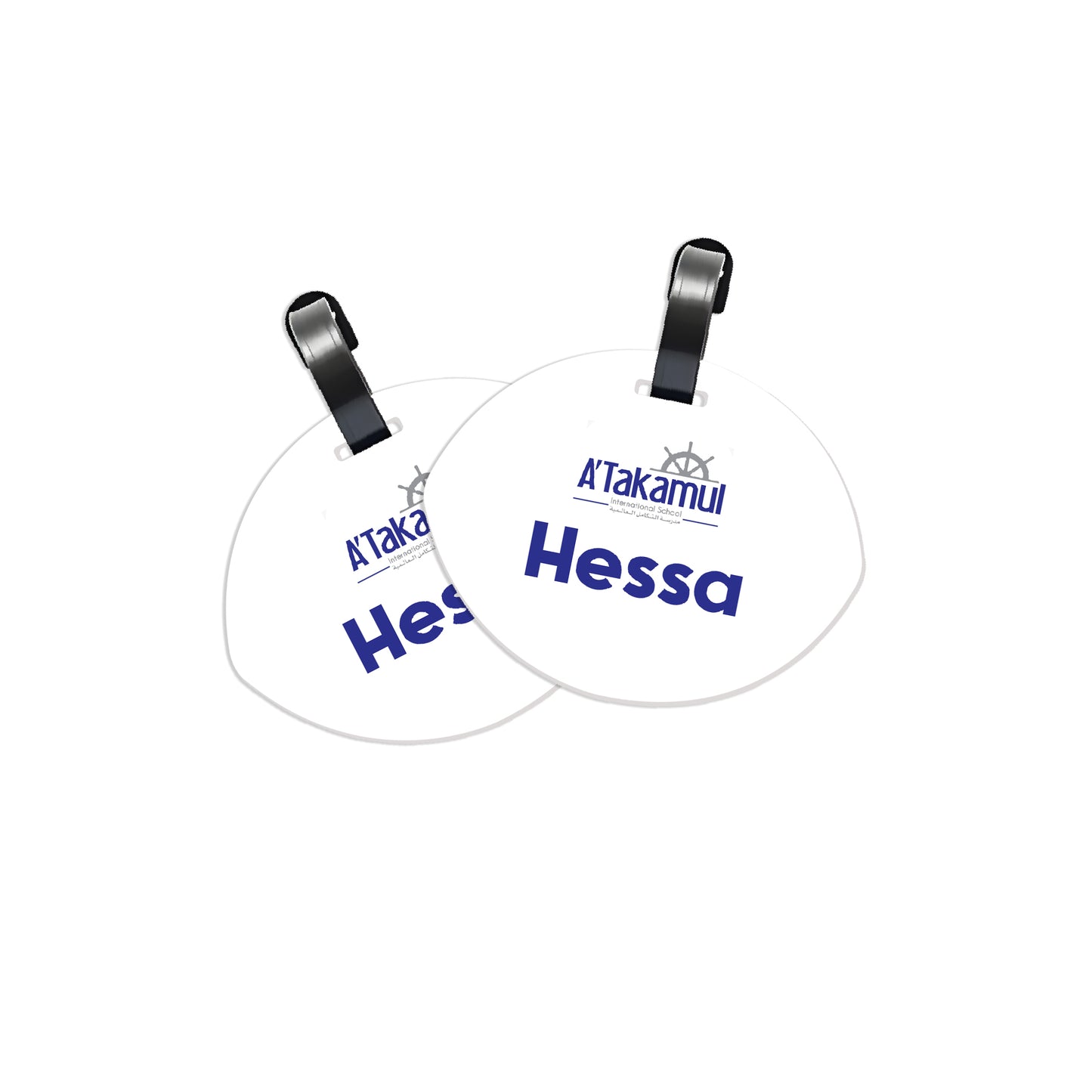 ATIS School Logo Tags