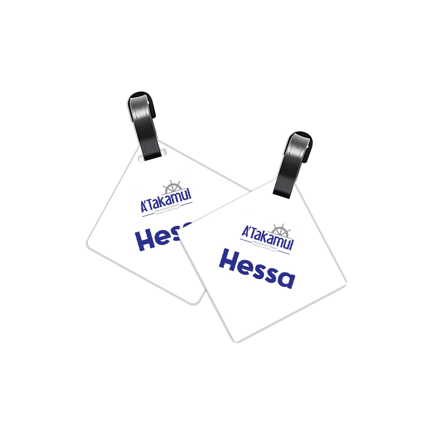 ATIS School Logo Tags