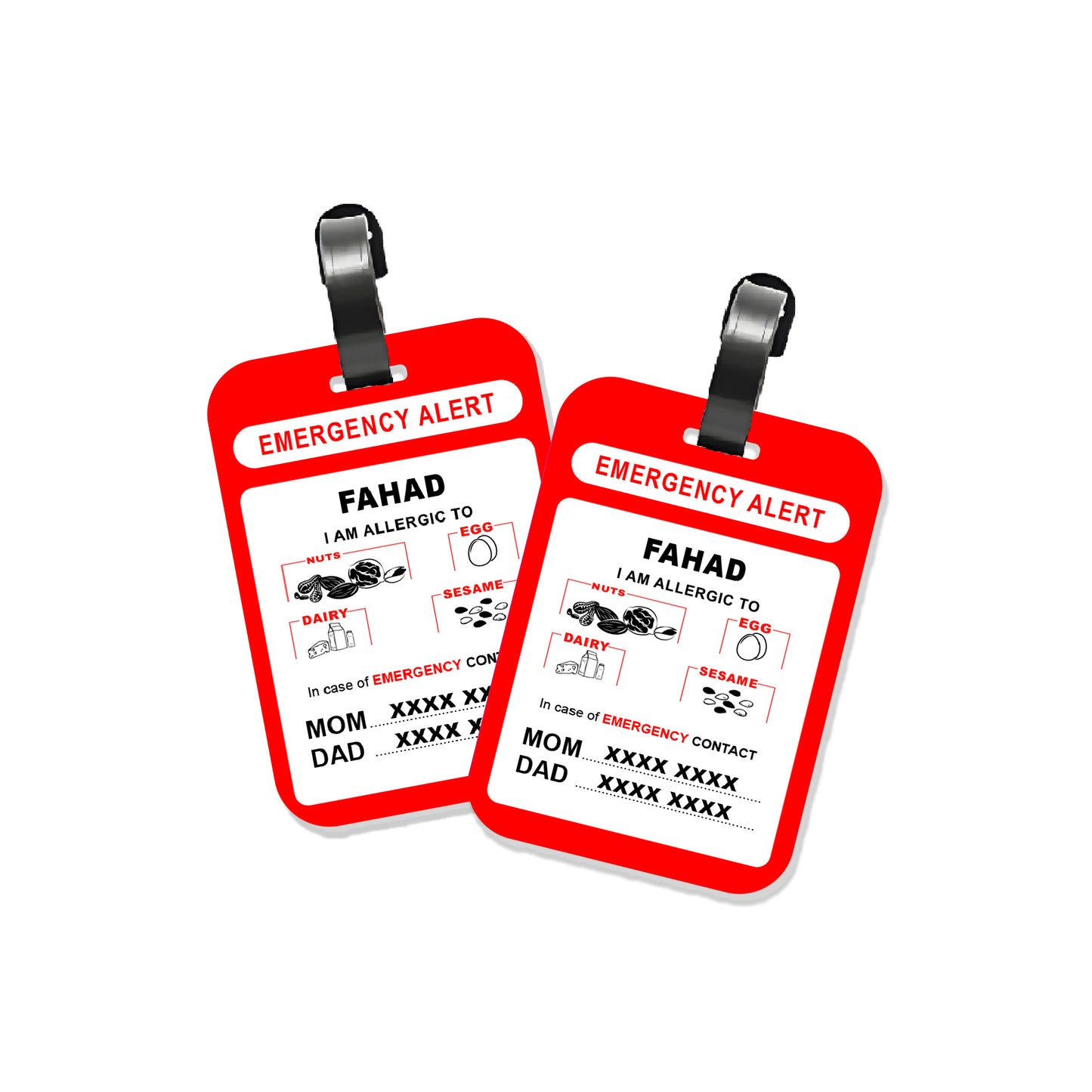 Allergy Tags
