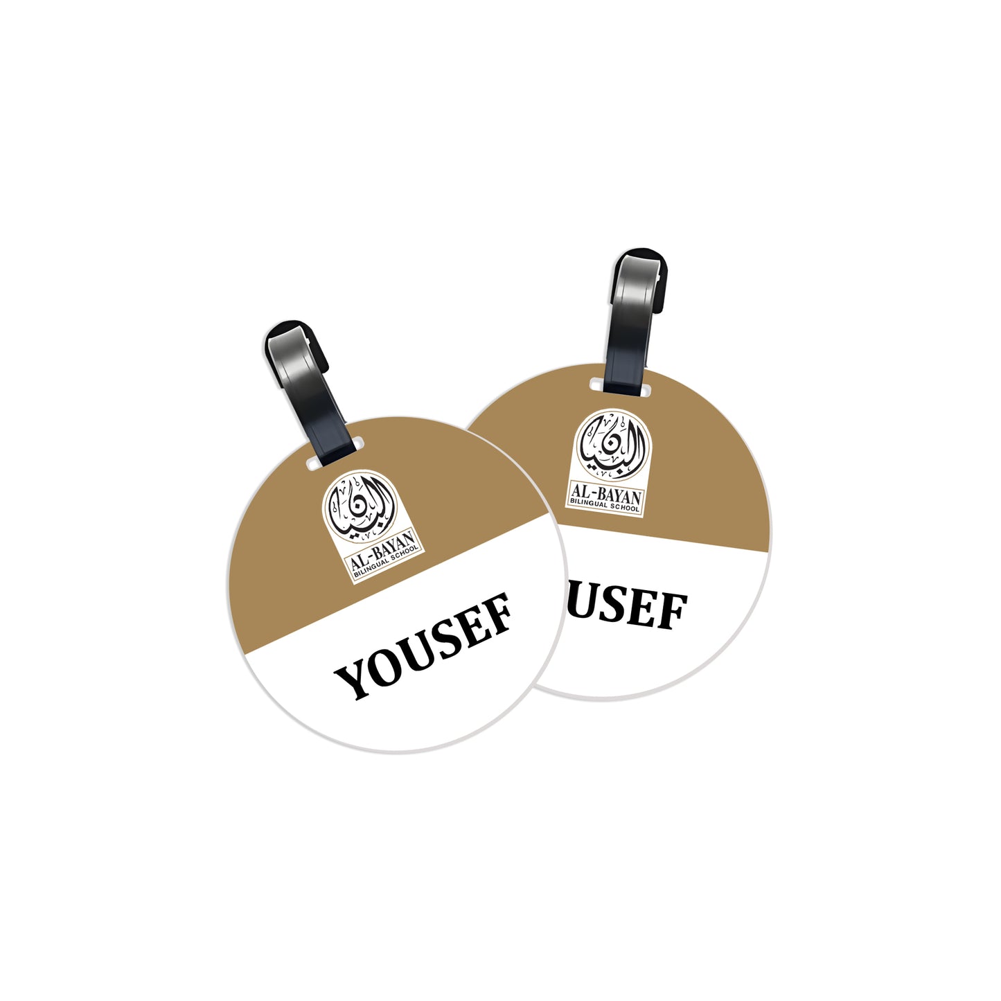 BBS School Logo Tags