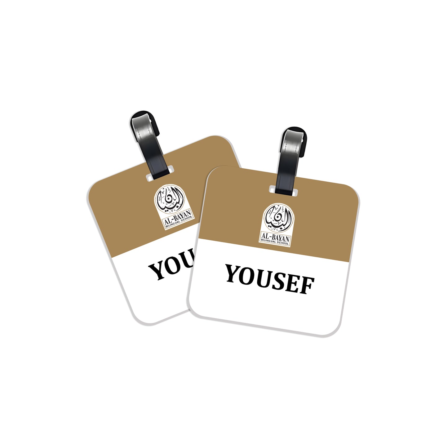 BBS School Logo Tags