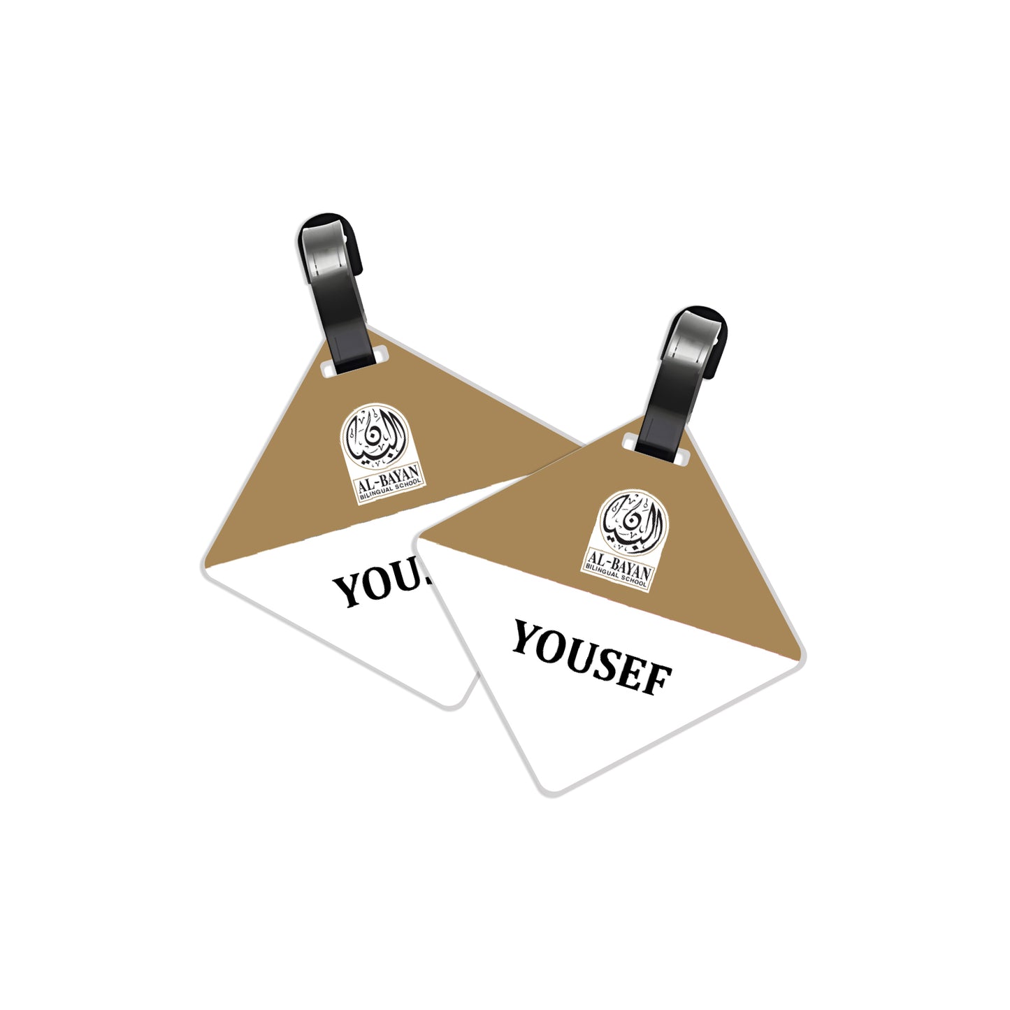 BBS School Logo Tags