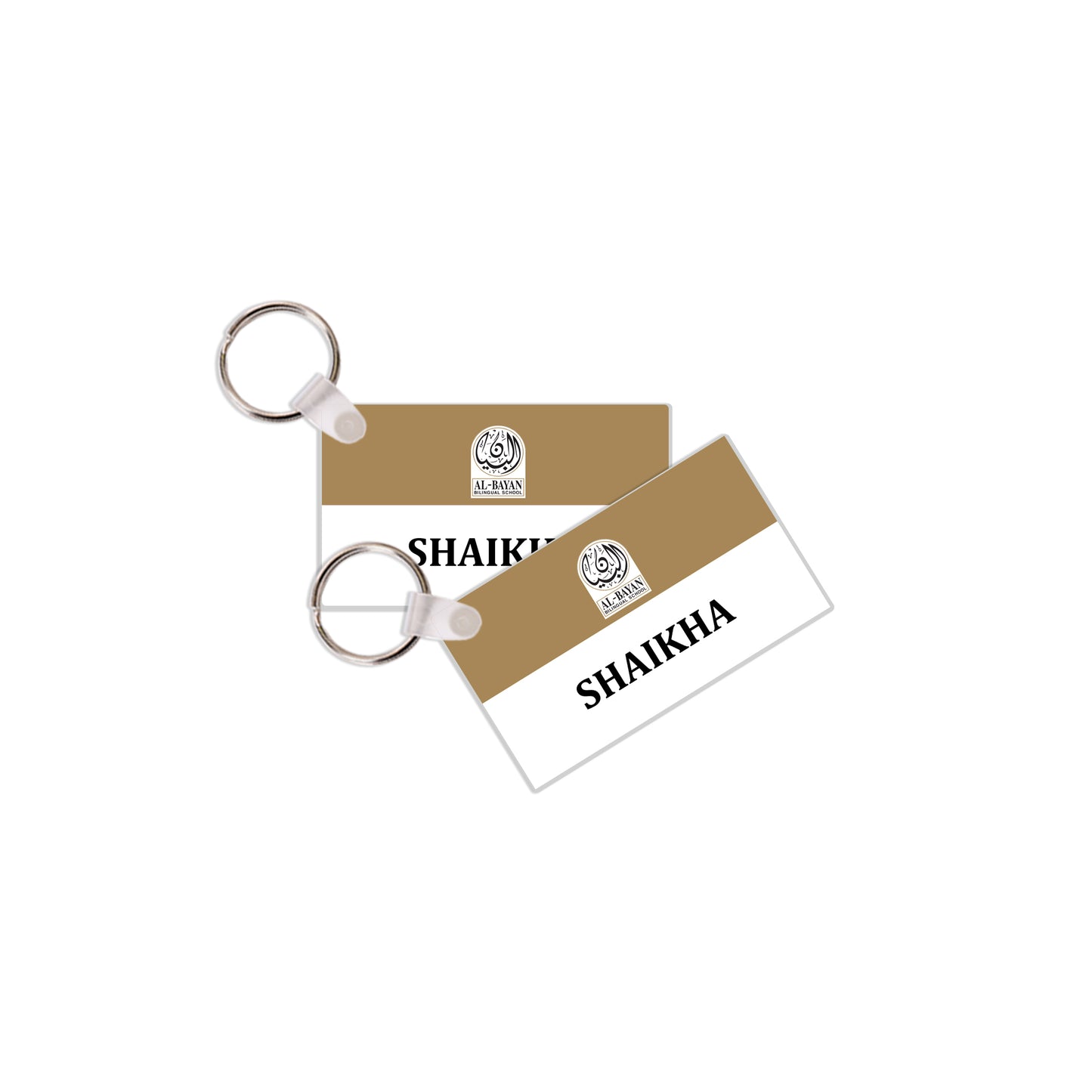 BBS School Logo Tags