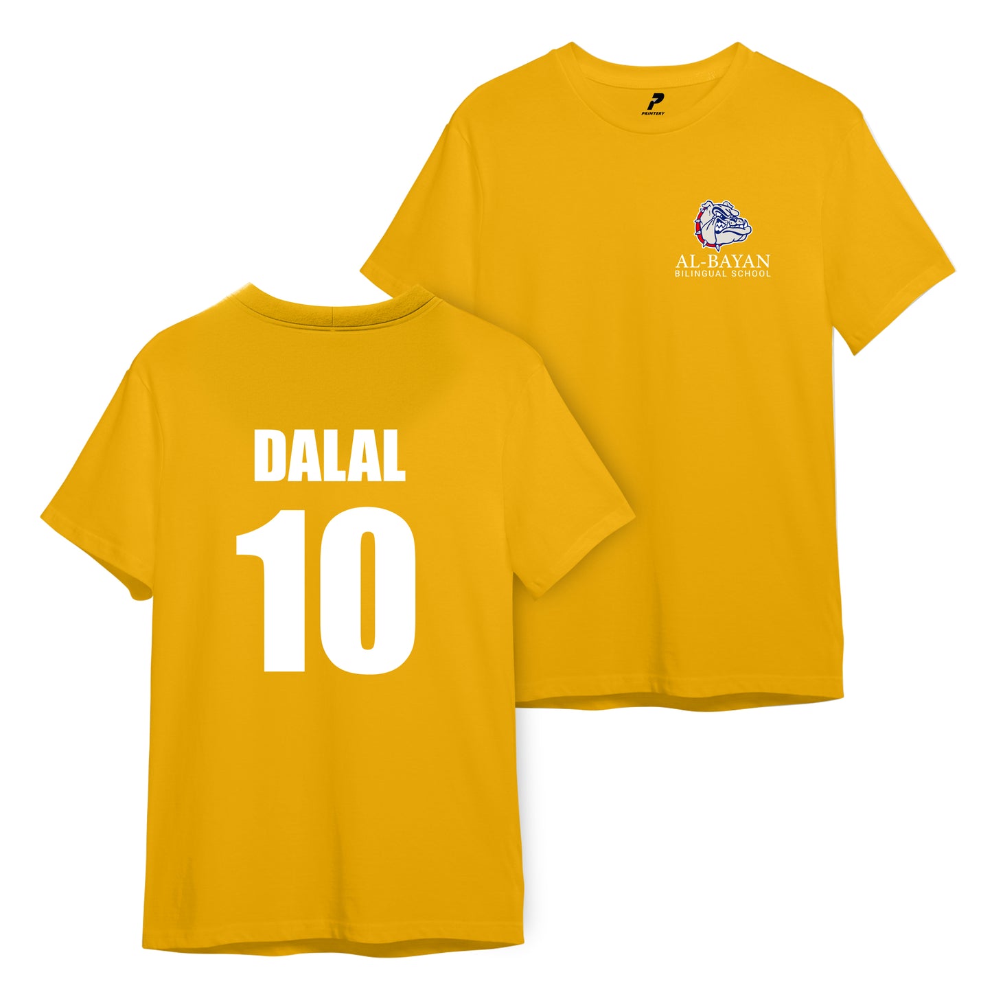 BBS Sports Day Yellow T-Shirt