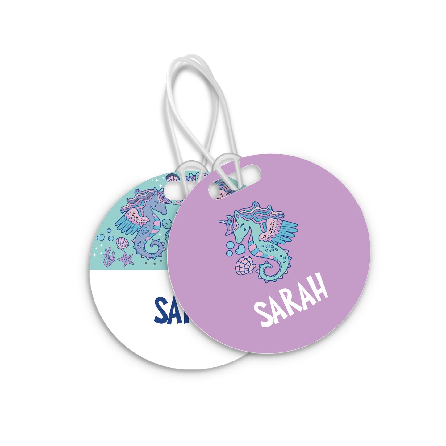 School Tags D122 - Unicorn