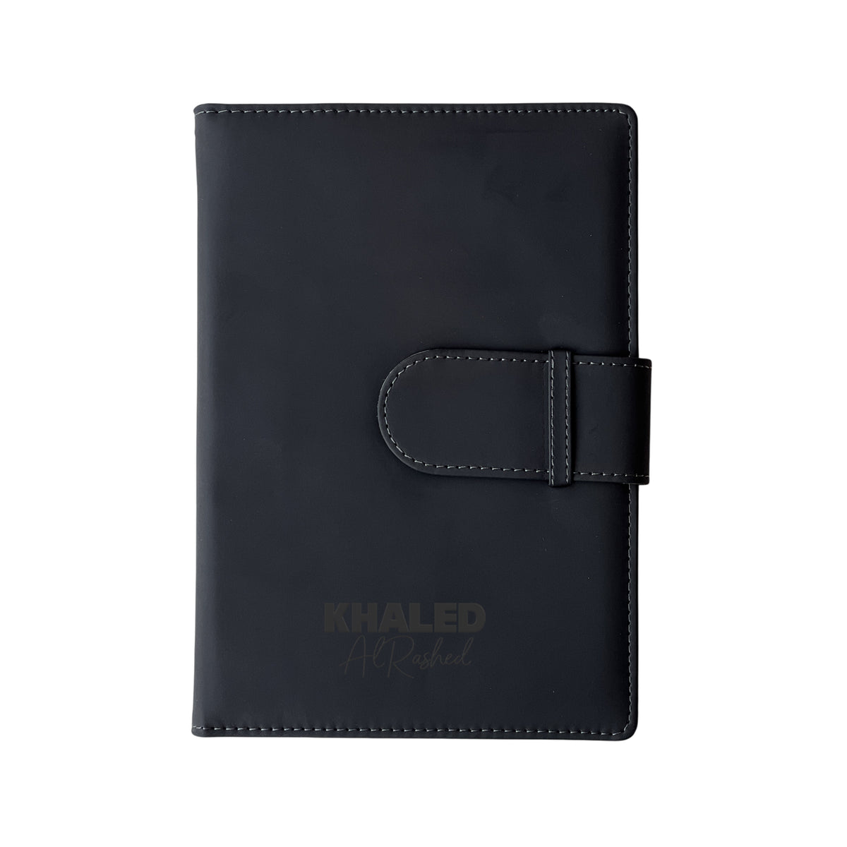 Leather Engraved Notebook D01