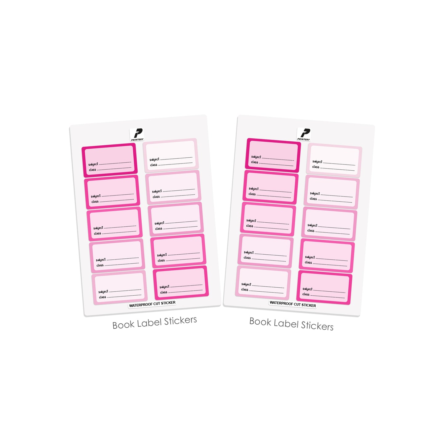 Ready to Buy School Label Pack D064