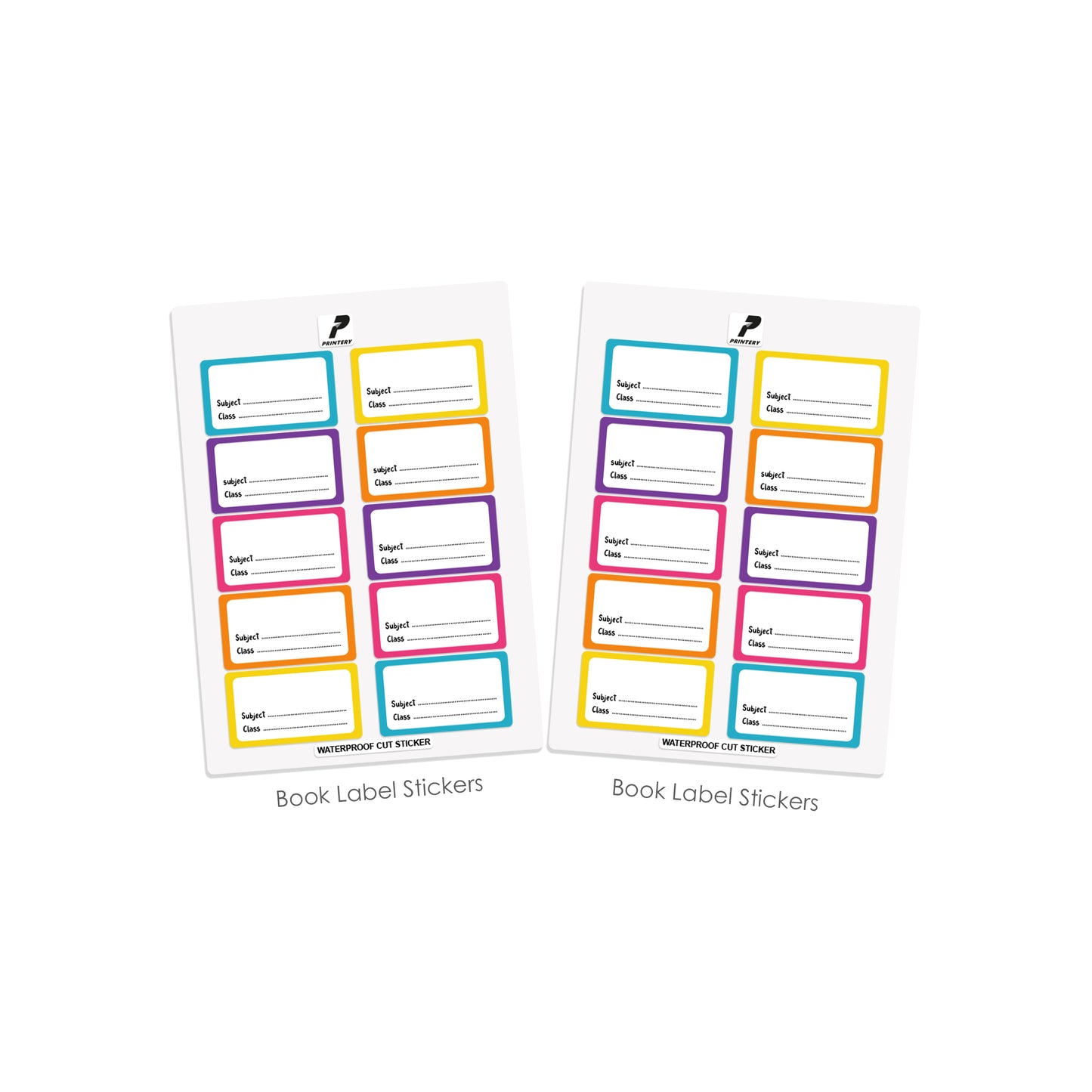 Ready to Buy School Label Pack D011