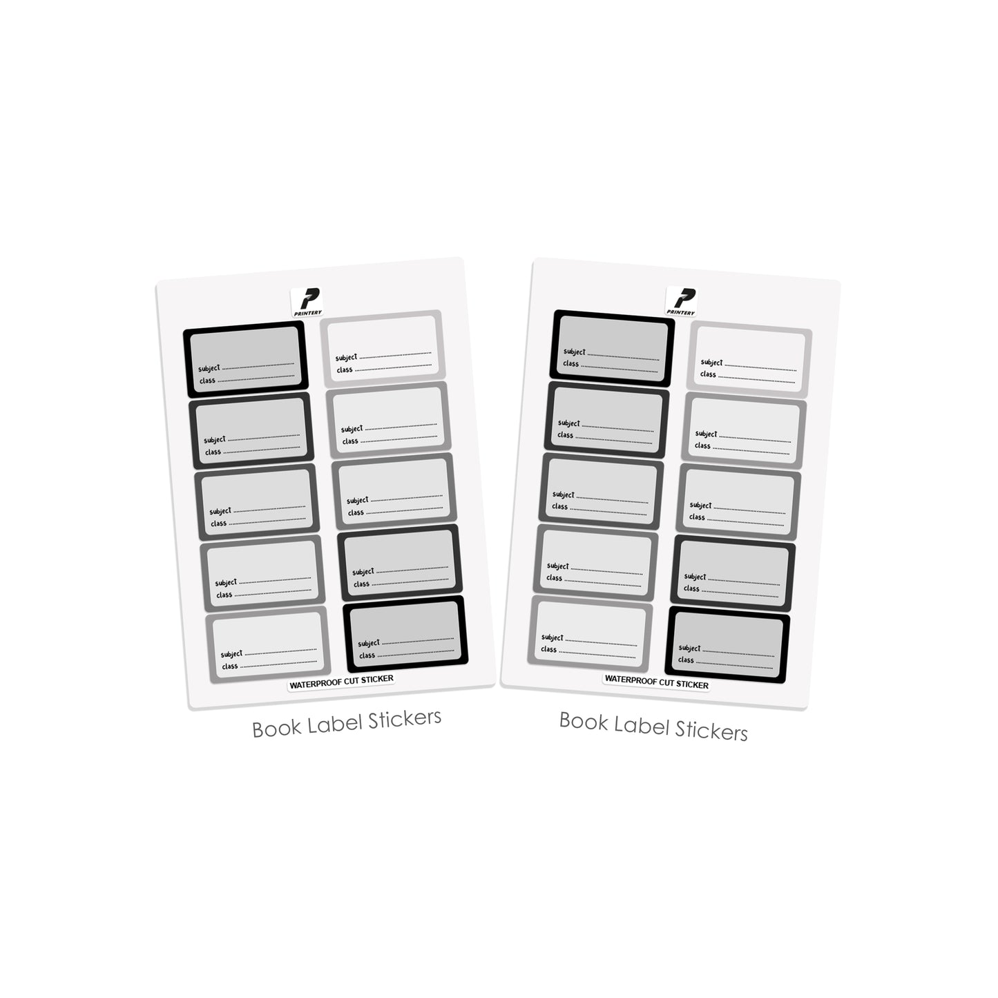 Ready to Buy School Label Pack D067
