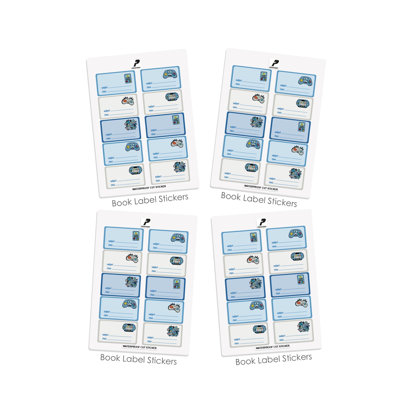 Ready to Buy School Label Pack D079 - Joystick